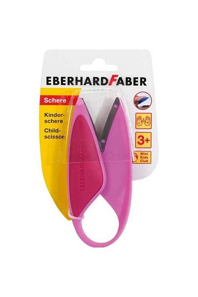 Eberhard Faber مقص ما قبل المدرسة باللون الوردي