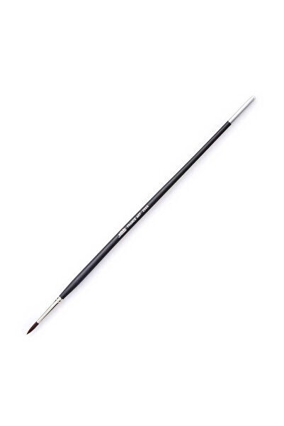 Pebeo 200r - 14 Черна синтетична четка с кръгла върха и дълга дръжка