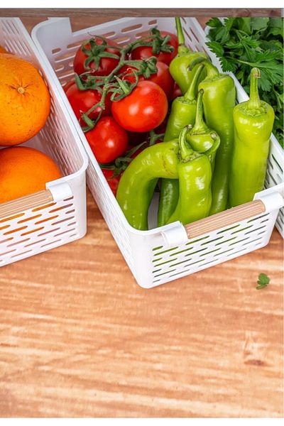 Palica 6 Pieces Multi-Purpose Organizer Basket Cutlery, Kitchen, Cabinet and Bathroom Organizer