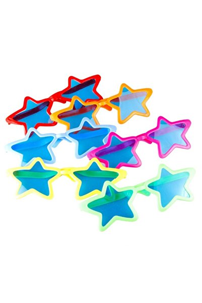 TTT Ochelari de petrecere Big Star, culori mixte, 12 buc.