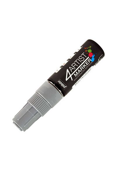 Pebeo 4Artist Oil Marker Oil Painting Pen 8mm Cut End GREY