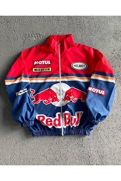 RELAX MODA Unisex Paraşüt Kumaş Tam Fermuarlı Çift Cepli Su Geçirmez Yağmurlu...