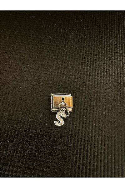 Mutenaura Stainless Steel Nomination Charm/ Letters