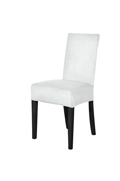 zilale Kadife Likralı Sandalye Örtüsü Sandalye Kılıfı( 6 adet)