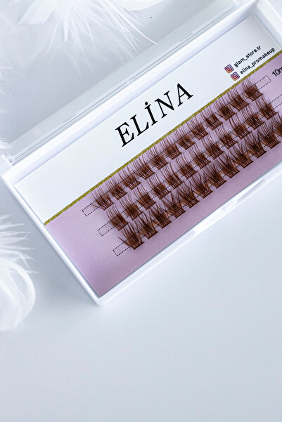 Store Elina Lashes Kahverengi Kirpik
