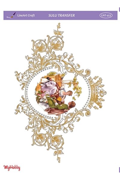 LİNEART Lineart Sulu Transfer No:LNT413 25x35cm