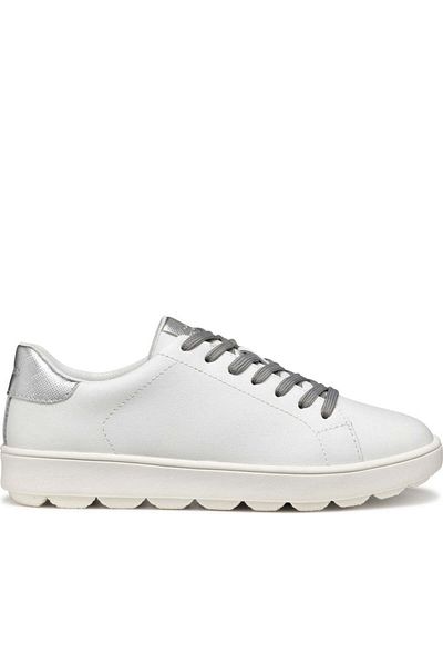Geox Pantofi albi pentru femei