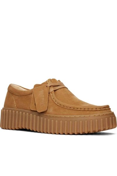 CLARKS Beige Trainers Womens Shoes