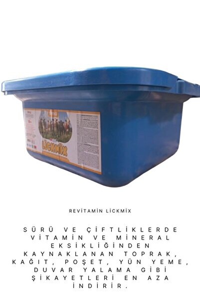 REVA Revijel Lickmix Yalama Jeli 10 KG KOVA