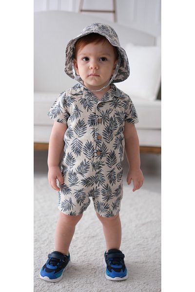 ministok Adrian Hat Baby Boy Jumpsuit