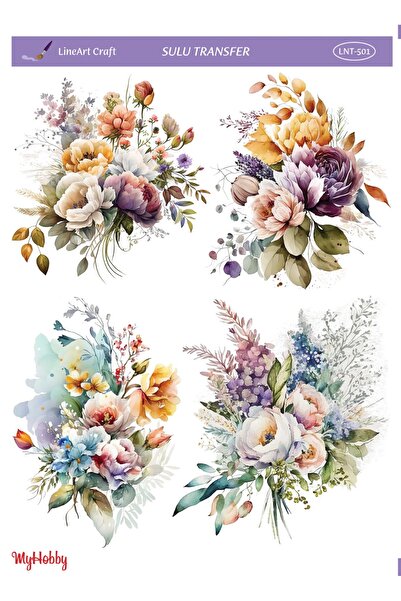 LİNEART Lineart Sulu Transfer No:LNT501 25x35cm