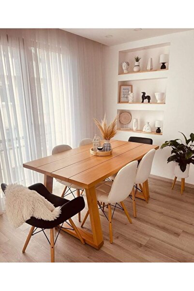 shardywood Lanir Ahşap Yemek Masası Mutfak Masası (140 x 80)