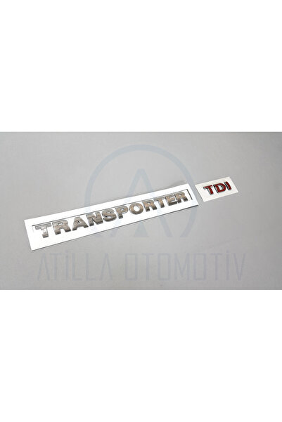 Aftermarket VW TRANSPORTER T5 03-10 TDİ BAGAJ YAZISI 3 KIRMIZI TAKIM