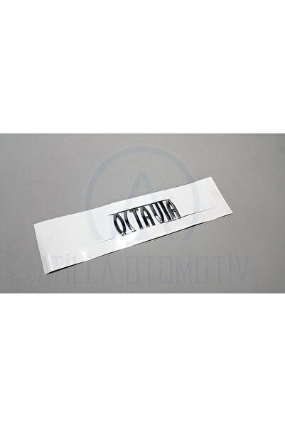 Aftermarket SKODA OCTAVİA A5 1Z 2004-2013 BAGAJ YAZISI KROM