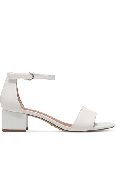 Tamaris White Sandals Womens Shoes
