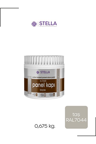 Stella Su bazlı kokusuz panel kapı boyası TAŞ - R7044