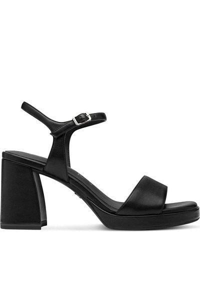 Tamaris Black Sandals Womens Shoes