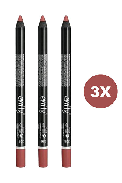 Golden Rose Emıly Dudak Kalemi No:226 - 3 Adet