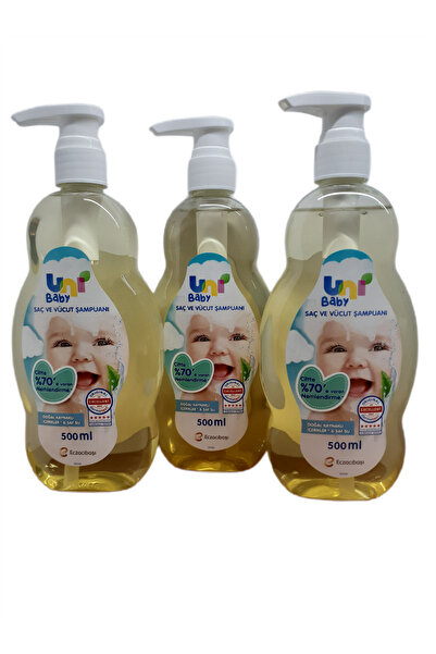 Uni Baby شامبو للشعر والجسم 500 مل