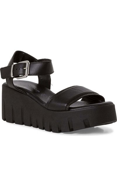 Tamaris Tamaris Black Sandals Womens Shoes