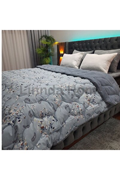 Linnda Home Premium Welsoft Çift Taraflı Ultra Soft Yorgan Çift Kişilik Uyku ...