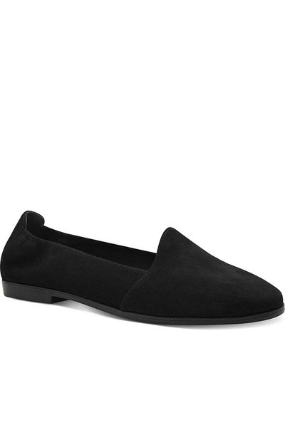 Tamaris Black Loafers Womens Shoes