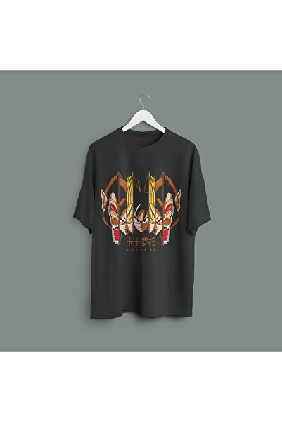 Zestia Tricou unisex, cu imprimeu Dragon Ball, croială normală, 100% bumbac, ...