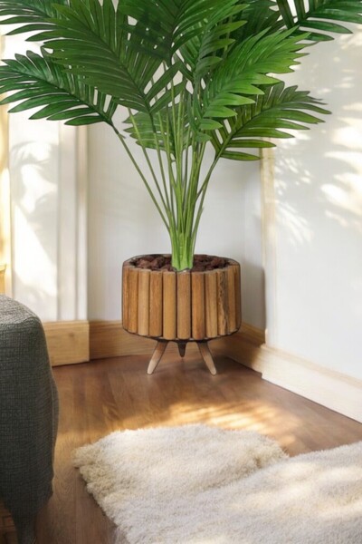 SY Vista Ahşap Saksı - Saksı - Dekoratif Ahşap Saksı