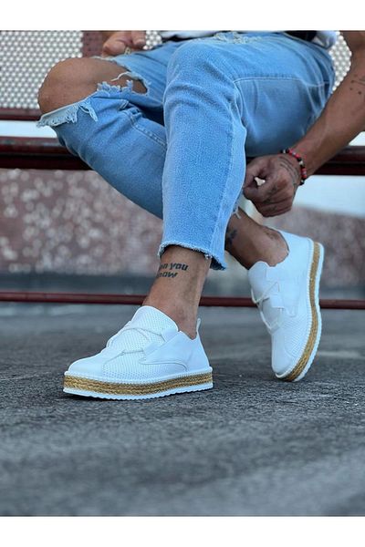 Beruflic White Men's Casual Shoes
