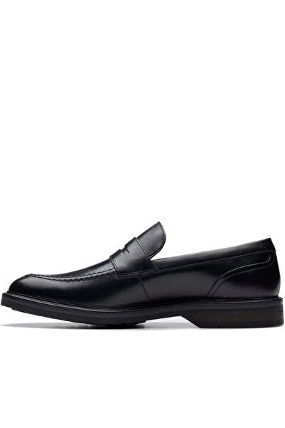 CLARKS Clarks Black Loafers Mens Shoes