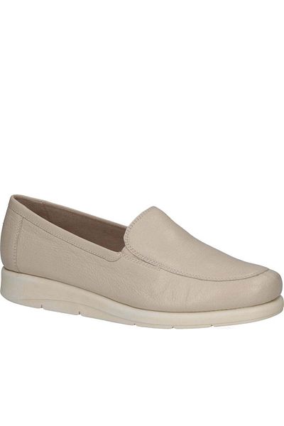 Caprice Beige Loafers Womens Shoes