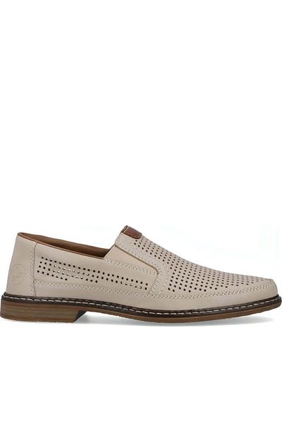 Rieker Beige Formal Shoes Mens Shoes
