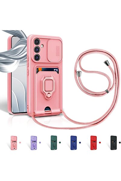 Rivor Samsung Galaxy A36 Uyumlu Kılıf Kamera Koruma Ve Sürgülü Kartvizitli Ka...