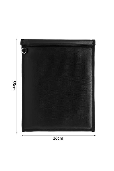 Choice 33x26cm Car key Signal Shielding Bag Waterproof Fireproof RFID Blocking Pouch Car Key Faraday Bag RF