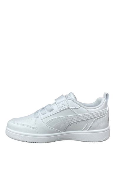 Puma White Boy's Walking Shoes 39741903 -Puma Rebound V6 Lo Ac+ Ps