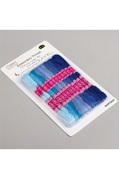 Choice Szx-ls3 Cross-stitch Embroidery Line Terylene Color Line Gradient Series 8 Meters/diy Knitting Embro