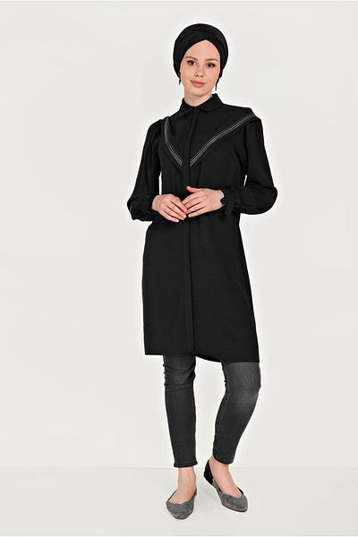 Alvina 40473 Model Embroidered Tunic