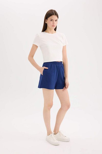 DeFacto Elastische Taille Tasche gerade Bein Shorts U3357az25sm