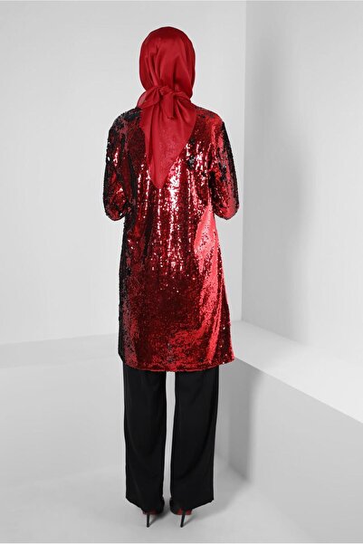 Alvina PUL PAYETED DOUBLE JACKET TUNIC 43945