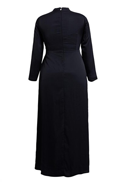 Alvina SATEN DOKUMA ABİYE ELBİSE 50403