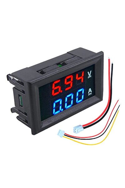 Rodevino Dijital Voltmetre Dijital Ampermetre Dual Dc 0-100v 10a