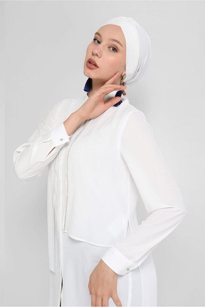 Alvina ΤΟΥΝΙΚ ΜΕ ΠΕΤΡΑ ΚΟΛΑΡΑ 41780