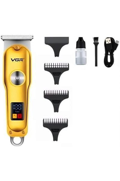 VGR V-290 Hair trimmer with Led display |USB charging |For Men | Dry