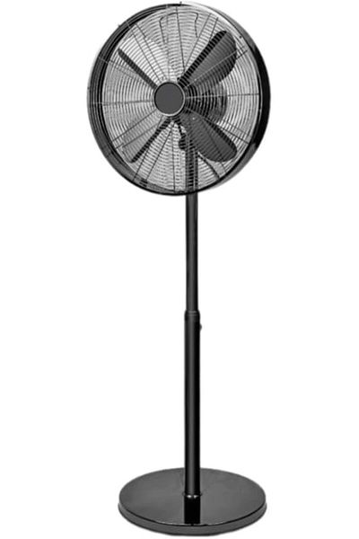 DLC vertical metal fan for offices, hotels, and homes with a power of 50 watts