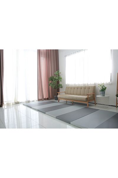 Caraz Protective Rug Caraz Signature Alternate, Foldable, 8 Shock-Absorbing Layers, 200 x 110 x 4 cm, Whit