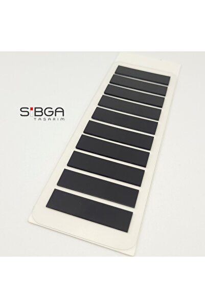 sibga tasarım Siyah Postit Post-it Post It. Siyah Kitap Ayracı Ayraç Siyah Postit Sticker Not Kağıdı