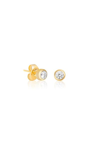 NAVARRO Cute Design Newborn Medical Earrings - Gold G124