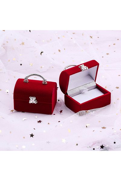 Choice 14 One Piece Velvet Jewelry Box Gift Box Container Wedding Ring Box Ring Case Earrings Holder For Je