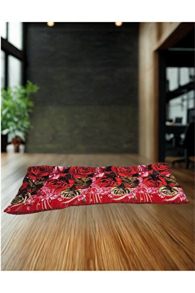 smart home Luxury mattress and bed cover, velvet fabric and natural cotton filling, size (190*90*6 cm)