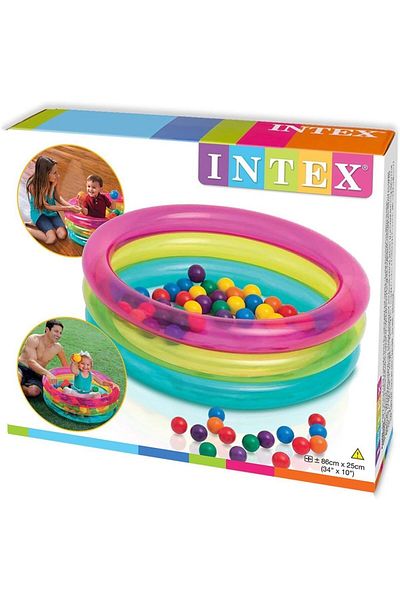 Intex CLASSIC 3 RING BABY BALL PIT